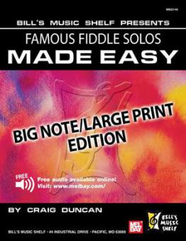 Famous Fiddle Solos Made Easy 