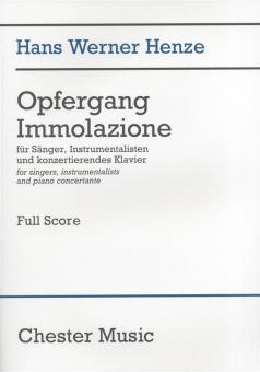 Opfergang Immolazione 