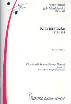 Klavierstücke 1821/1824 