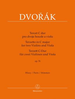 Terzett für zwei Violinen und Viola C-Dur op. 74 