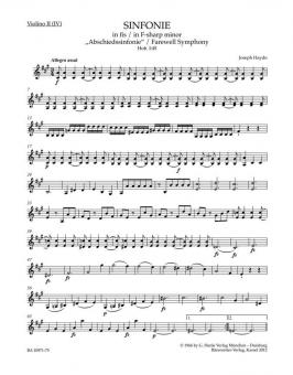 Sinfonie fis-Moll Hob. I:45 