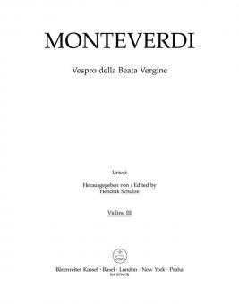 Vespro della Beata Vergine 