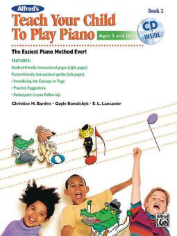 Alfred's Teach Your Child To Play Piano Book 2 