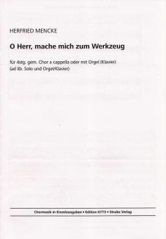 O Herr, mache mich zum Werkzeug 