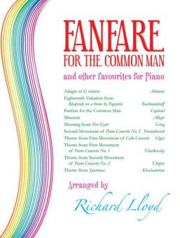 Fanfare for the Common Man and Other Favourites for Piano 