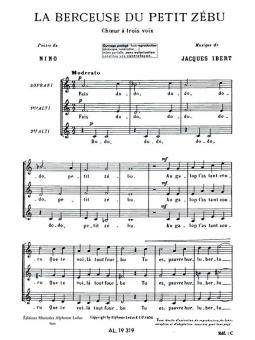 Berceuse Du Petit Zebu 