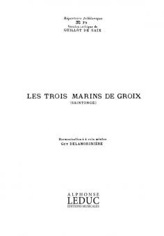 Les 3 Marins de Groix (Saintonge) 