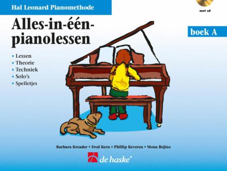 Alles-in-één-pianolessen boek A 