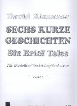 Sechs kurze Geschichten / Six Brief Tales 