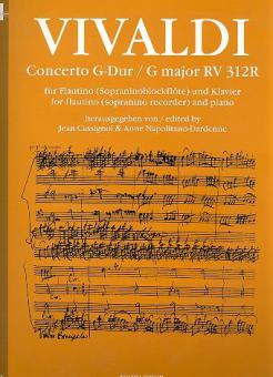 Concerto G-Dur RV 312R 
