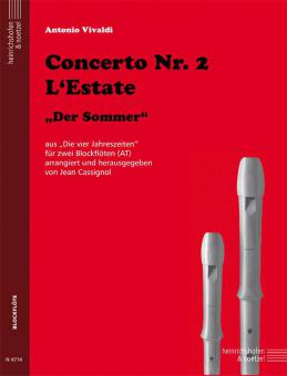 Concerto Nr. 2 L'Estate 'Der Sommer' 