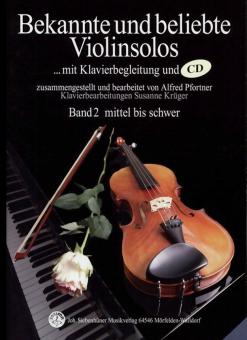 Bekannte und beliebte Violinsolos Band 2 