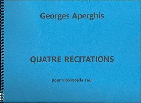 4 Recitations Violoncelle seul 