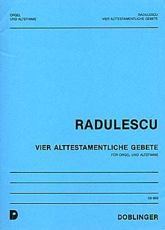 Vier alttestamentliche Gebete 