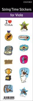 Viola Time Aufkleber 