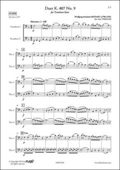 Duet K 487 No. 9 