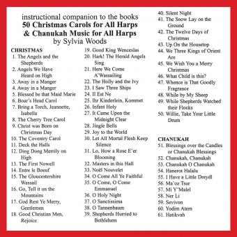 50 Christmas Carols for All Harps 