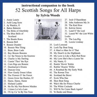 52 Scottish Songs for All Harps 