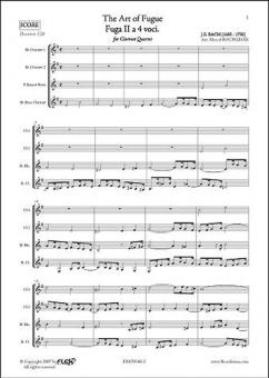 The Art of Fugue BWV1080 Fuga II 