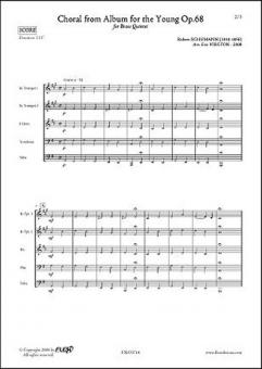 Choral (from Album for the Young Op. 68 No. 4) 