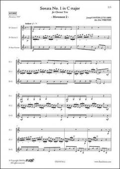 Sonata No. 1 in C Major Movement 2 