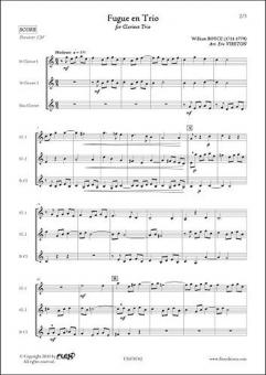Fugue en trio 