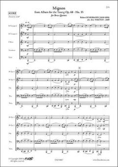 Mignon (from Album for the Young Op. 68 No. 35) 
