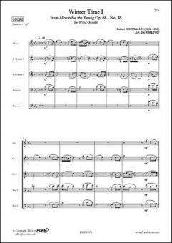 Winter-Time I from Album for the Young Op. 68 No. 38 