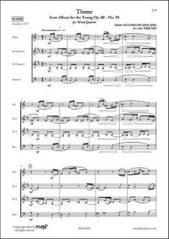 Theme from Album for the Young Op. 68 No. 34 