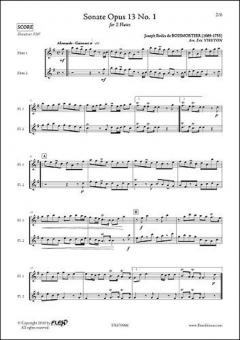 Sonata Op. 13 No. 1 