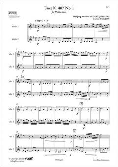 Duet K 487 No. 1 