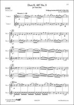 Duet K 487 No. 9 