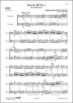 Duet K 487 No. 1 