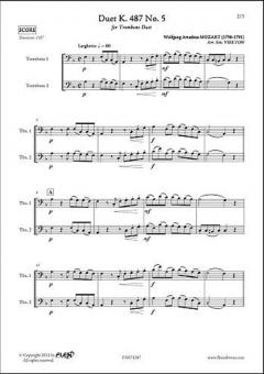 Duet K 487 No. 5 
