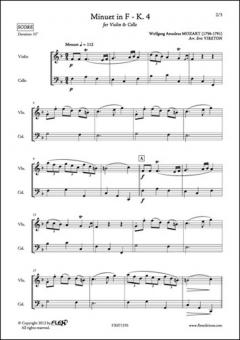Minuet in F, K. 4 
