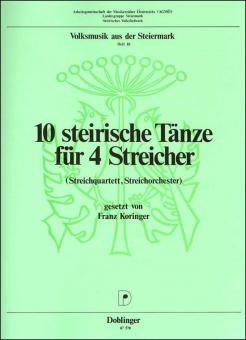 10 Steirische Tänze Heft 10 