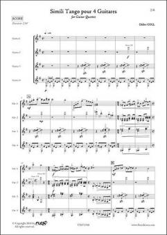 Simili Tango for 4 Guitars 