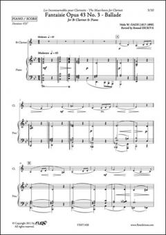 Fantaisie Op. 43 No. 3 