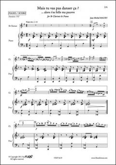 Mais tu ne vas pas dancer ça ? 