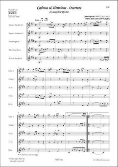 Cadmus and Hermione Overture 