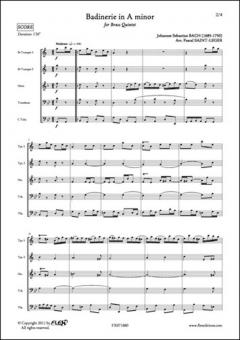 Badinerie in A minor 