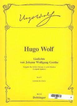 Gedichte von Johann Wolfgang von Goethe Heft 5 