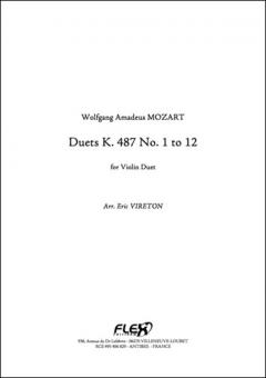 Duet K 487 No. 1 to 12 