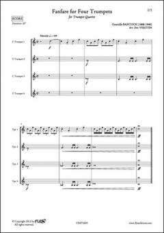 Fanfare for Four Trumpets 