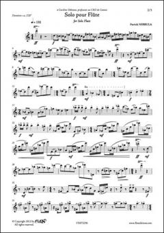 Solo pour Flûte 