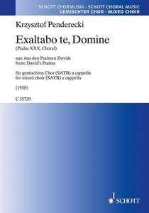 Exaltabo te, Domine (Psalm XXX) Standard