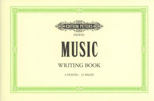Music Writing Book - Pocket-Sized 