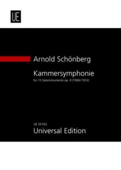 Kammersymphonie Nr. 1 op. 9 