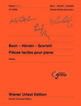 Pièces faciles pour piano avec conseils d'exercice Vol. 1 