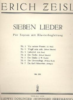 Sieben Lieder 